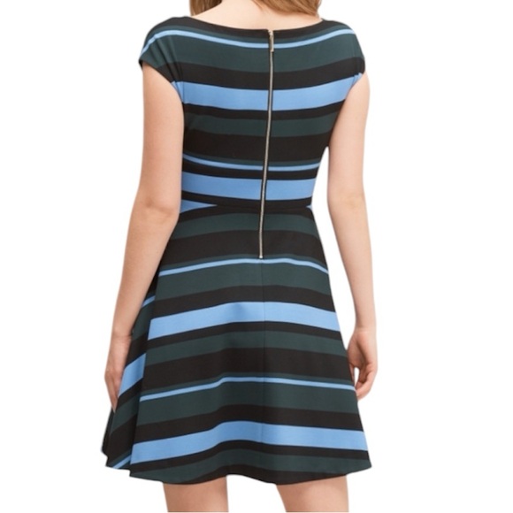Kate Spade Ponte Fiorella Striped Dress. Size Small - Picture 2 of 13